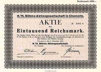 H. Th. Böhme AG