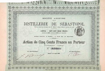 S.A. de la Distillerie de Sébastopol