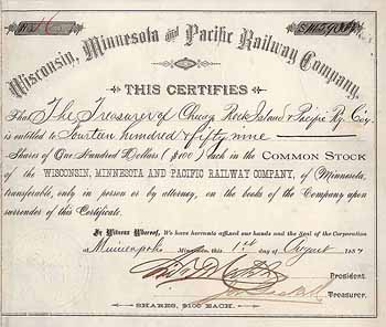 Wisconsin, Minnesota & Pacific Railway Co.