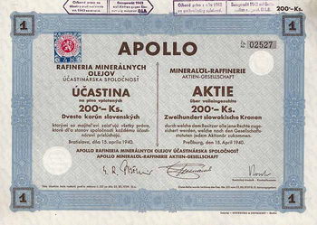 Apollo Mineralöl-Raffinerie AG