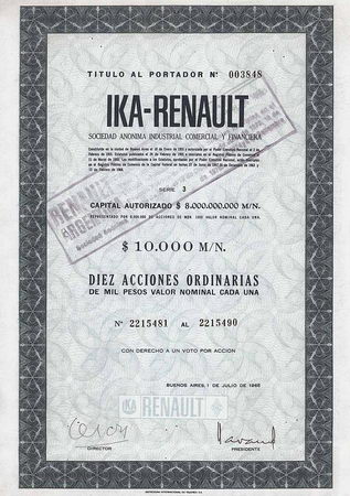 IKA-RENAULT S.A.