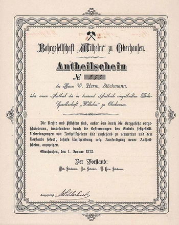 Bohrgesellschaft Wilhelm zu Oberhausen