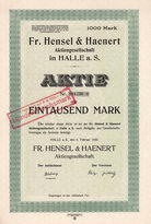 Fr. Hensel & Haenert AG