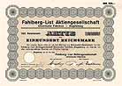 Fahlberg-List AG Chemische Fabriken