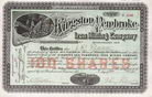 Kingston and Pembroke Iron Mining Co.