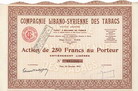 Cie. Libano-Syrienne des Tabacs S.A.