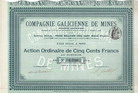 Cie. Galicienne de Mines S.A.