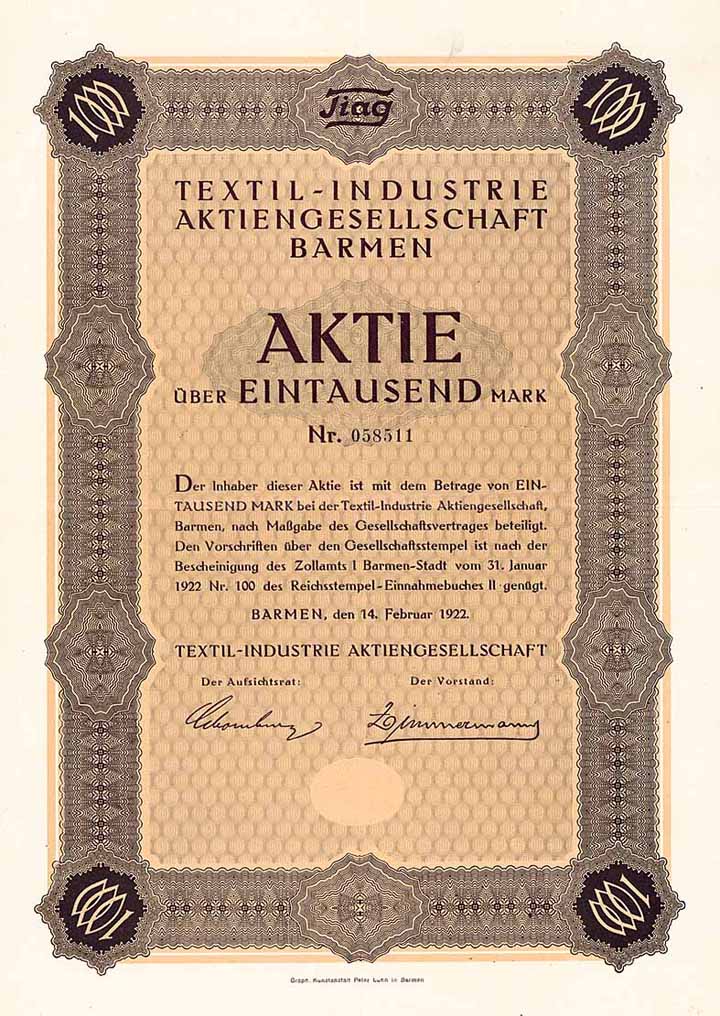 Textil-Industrie AG