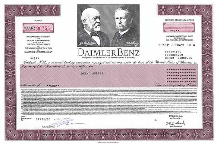 Daimler-Benz AG