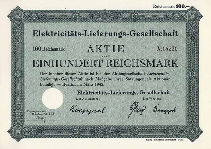 Elektricitäts-Lieferungs-Gesellschaft