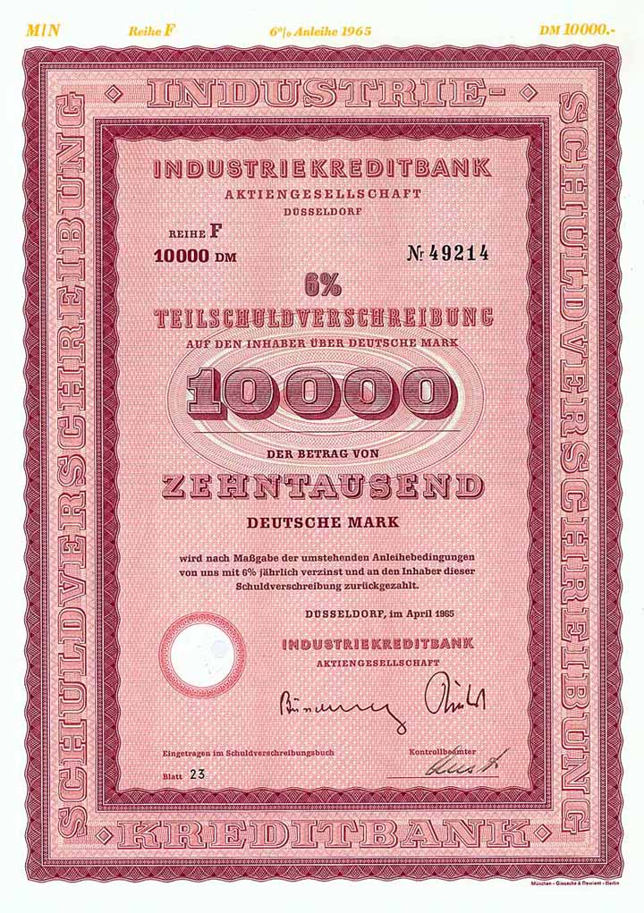 Industriekreditbank AG