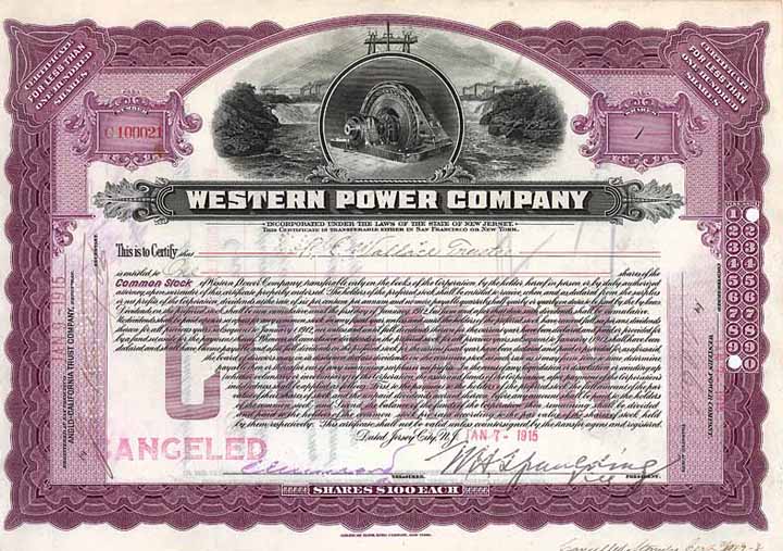 Western Power Co.