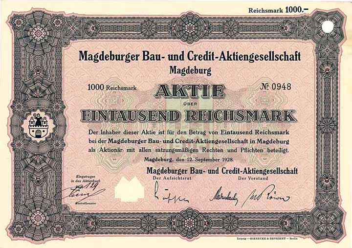 Magdeburger Bau- und Credit-Bank