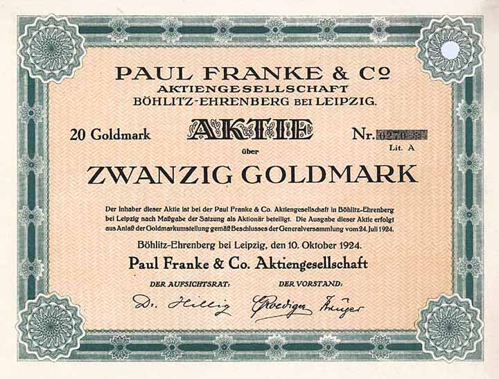 Paul Franke AG