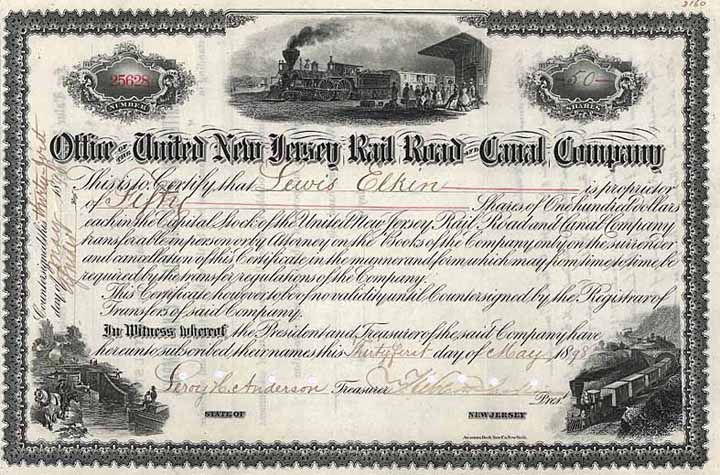 United New Jersey Railroad & Canal Co.