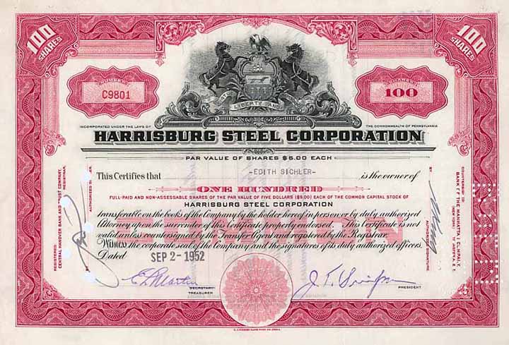 Harrisburg Steel Corp.