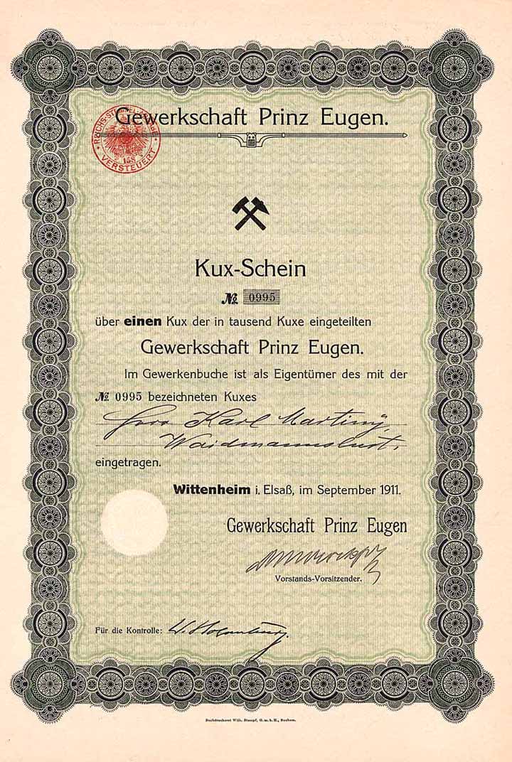 Gewerkschaft Prinz Eugen