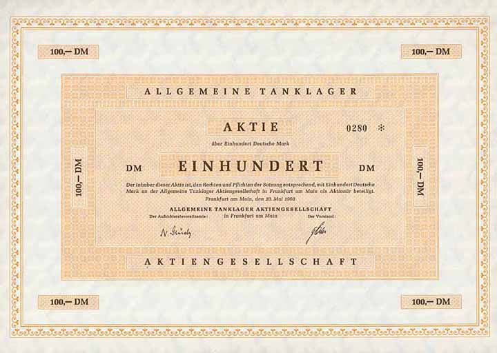 Allgemeine Tanklager AG