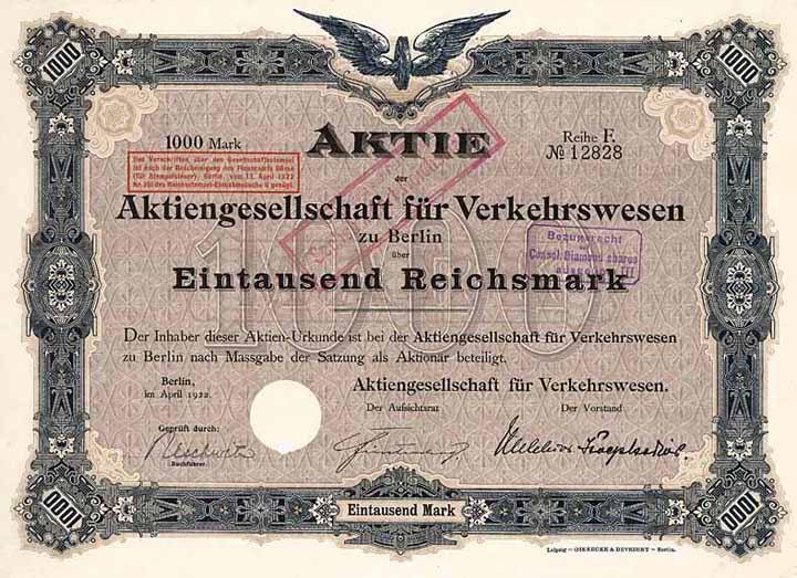 AG für Verkehrswesen