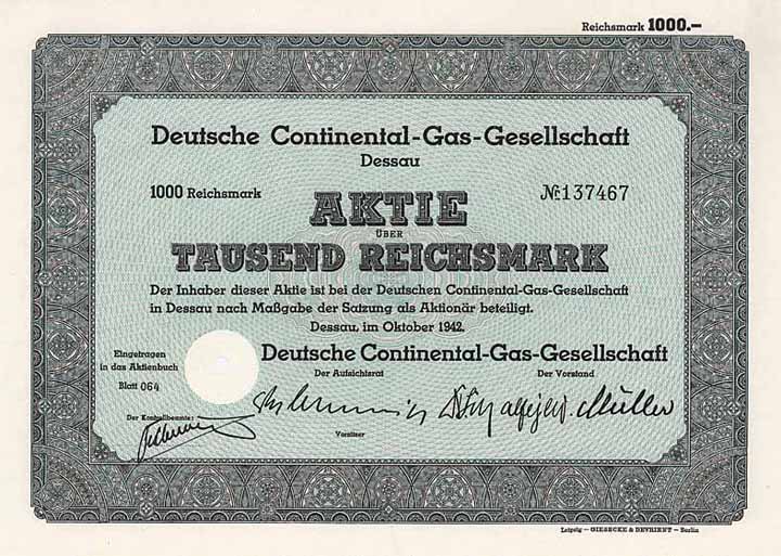 Deutsche Continental-Gas-Gesellschaft