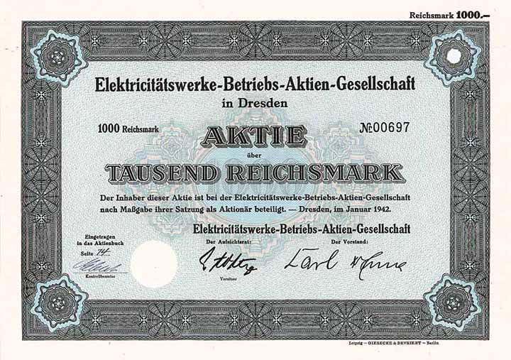 Elektricitätswerke-Betriebs-AG