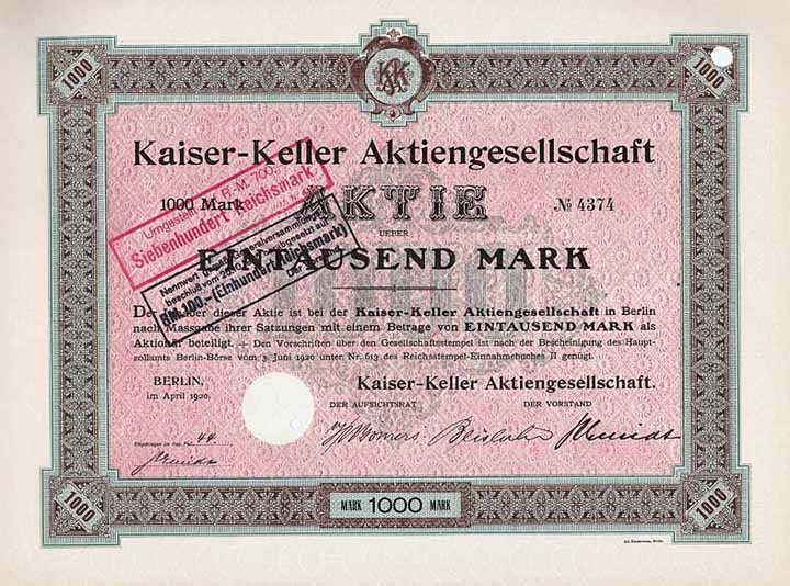 Kaiser-Keller AG