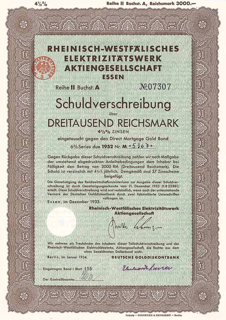 Rheinisch-Westfälisches Elektrizitätswerk AG