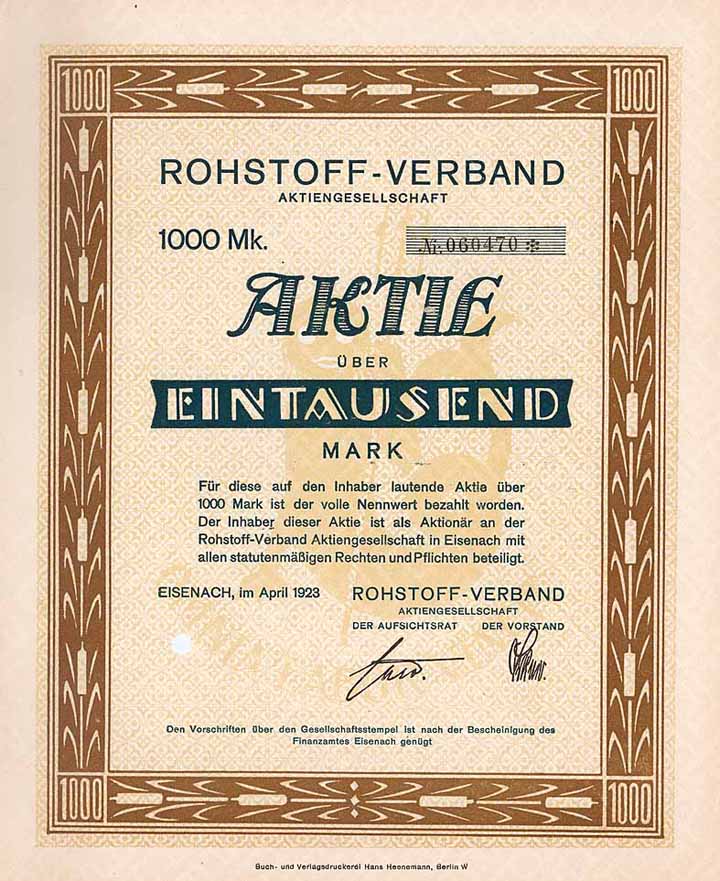 Rohstoff-Verband AG