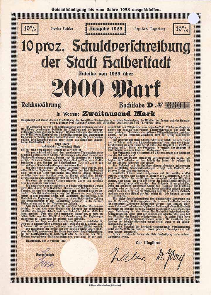 Stadt Halberstadt