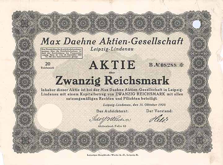 Max Daehne AG