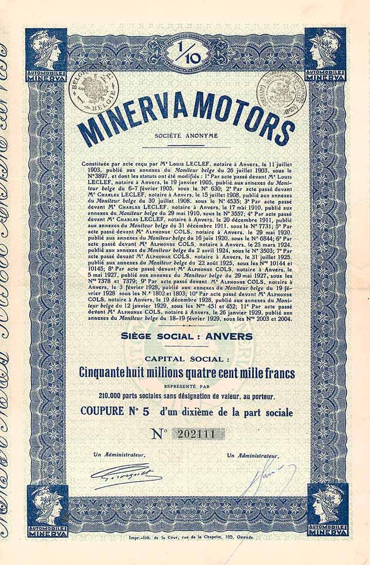 Minerva Motors S.A.