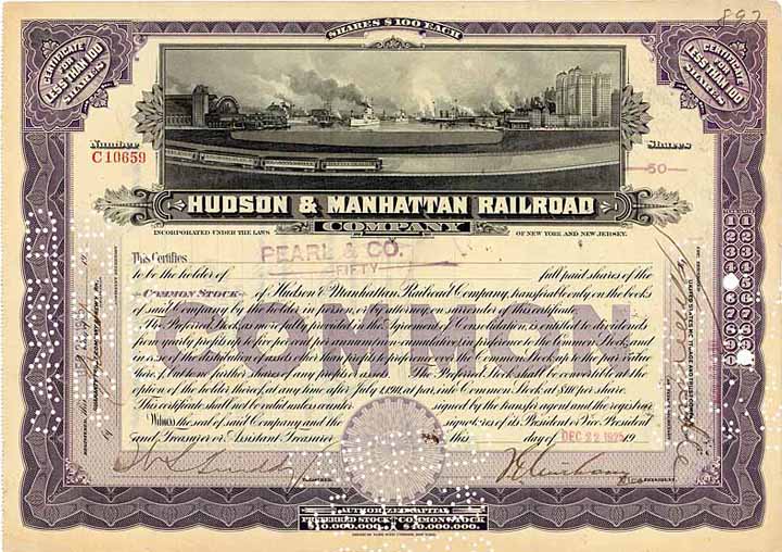 Hudson & Manhattan Railroad