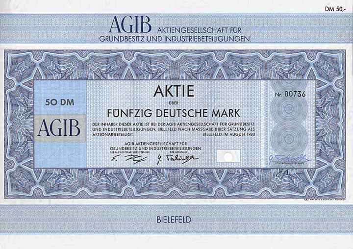 AGIB AG für Grundbesitz und Industriebeteiligungen