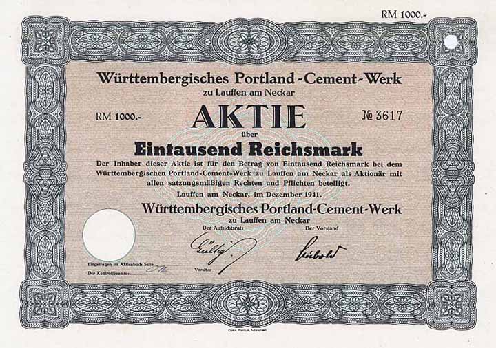 Württembergisches Portland-Cement-Werk