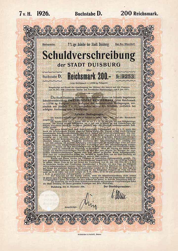 Stadt Duisburg