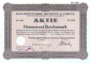 Maschinenfabrik Hiltmann & Lorenz AG