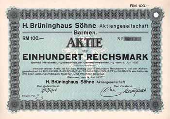 H. Brüninghaus Söhne AG