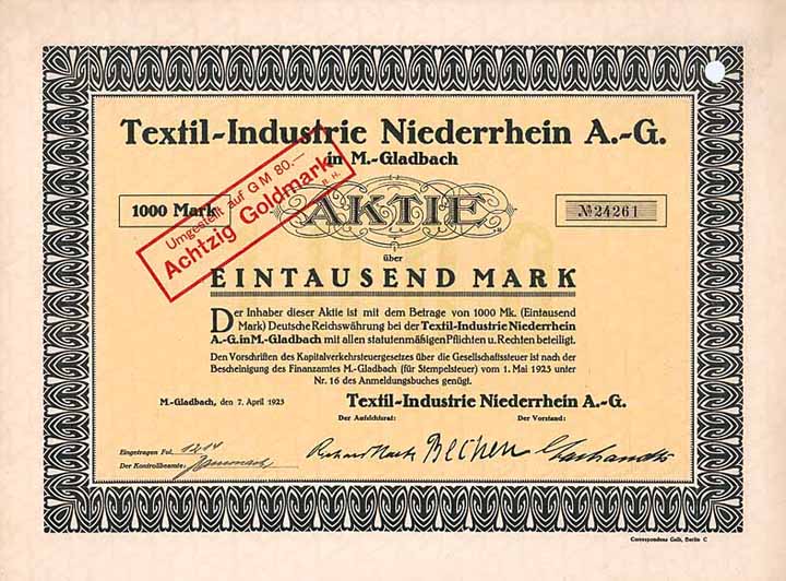 Textil-Industrie Niederrhein AG