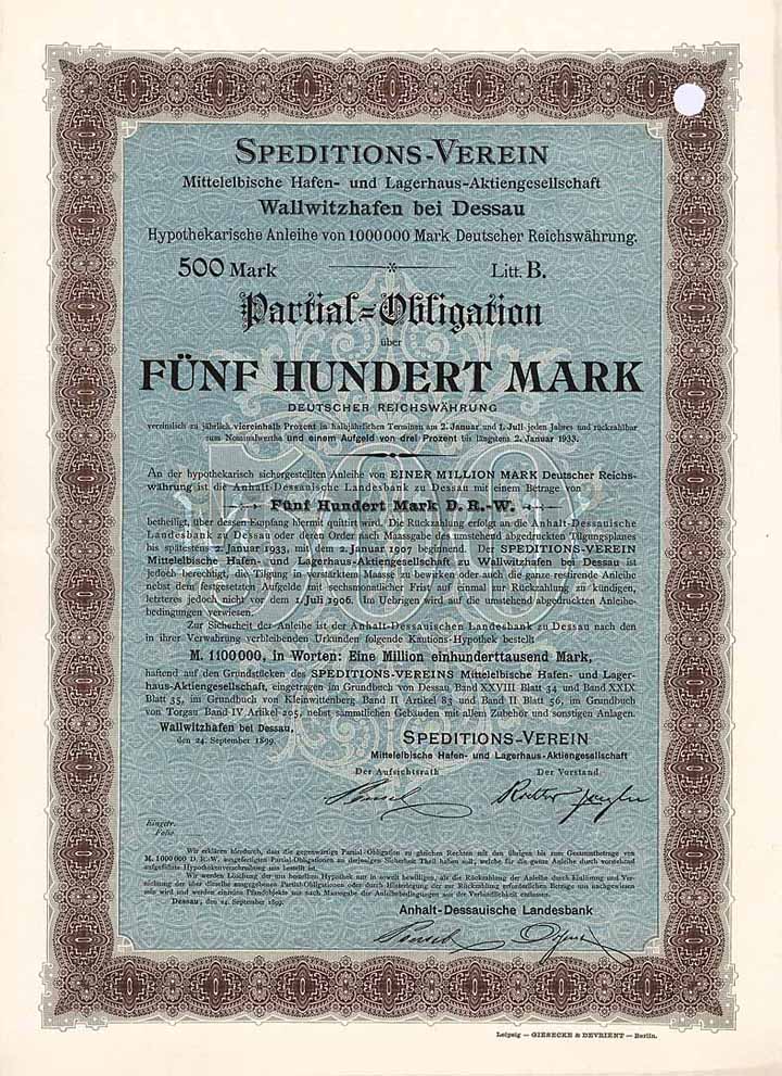 Speditions-Verein Mittelelbische Hafen- und Lagerhaus-AG
