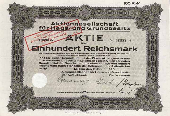 AG für Haus- und Grundbesitz