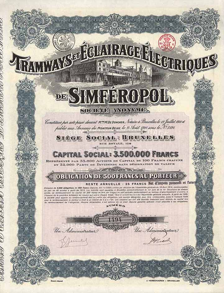 Tramways et Éclairage Électriques de Simféropol S.A.