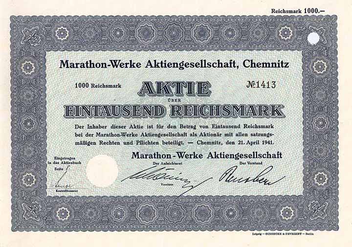 Marathon-Werke AG