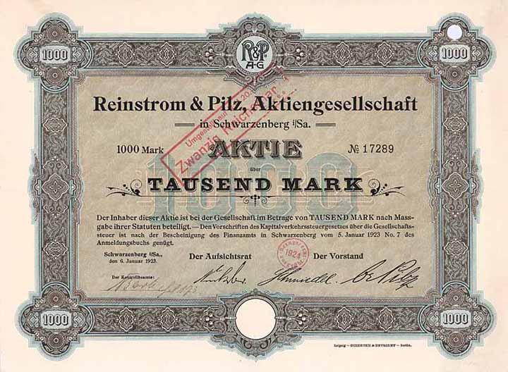 Reinstrom & Pilz AG