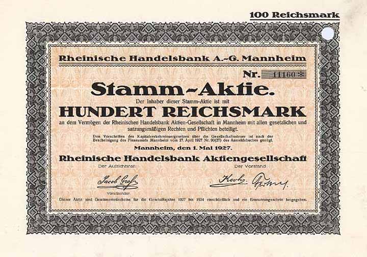 Rheinische Handelsbank AG