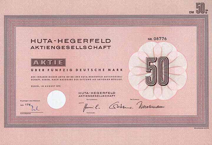 Huta-Hegerfeld AG