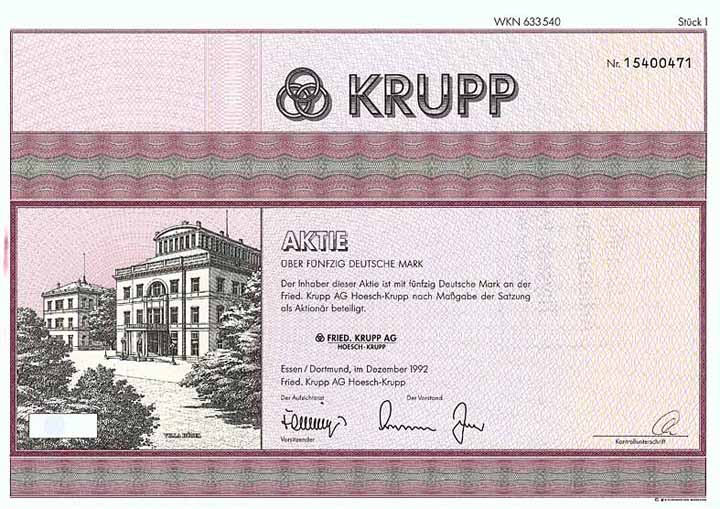 Fried. Krupp AG Hoesch-Krupp