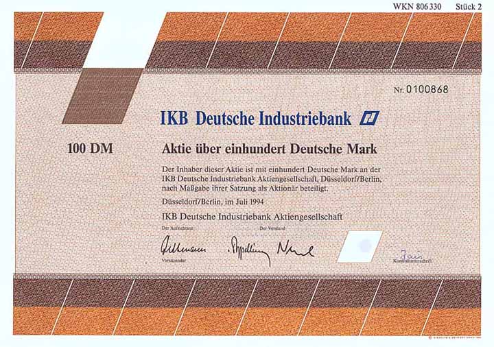 IKB Deutsche Industriebank AG