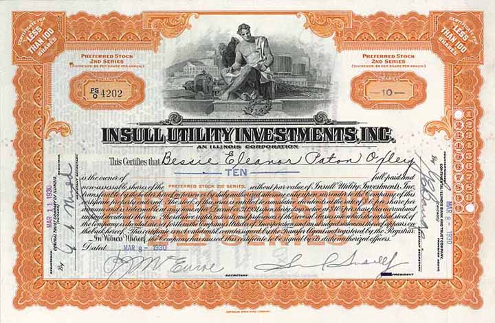 Insull Utility Investments, Inc.