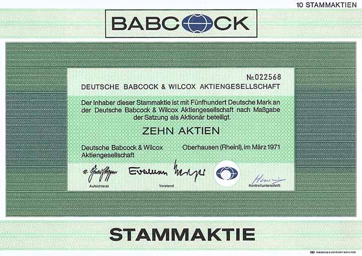 Deutsche Babcock & Wilcox AG