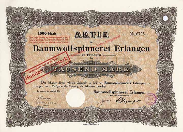 Baumwollspinnerei Erlangen